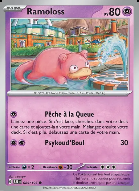Ramoloss, carte Pokémon PAL 085 — extension Évolutions à Paldea