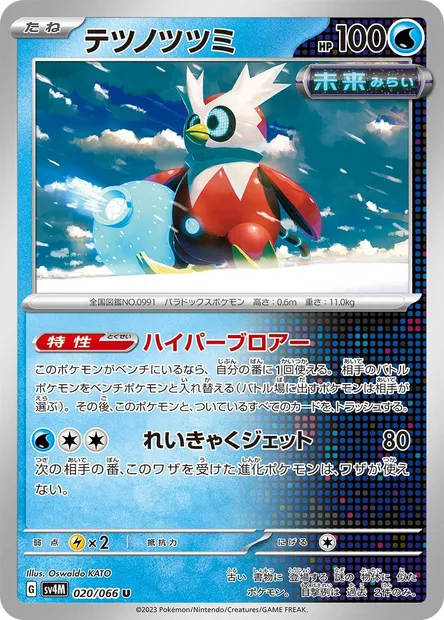 Iron Bundle, Pokémon card SV4M 020 — Future Flash set