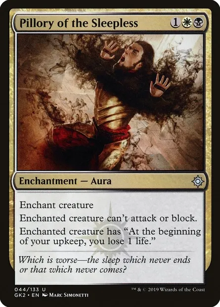 Pillory of the Sleepless, Magic card GK2 44 — RNA Guild Kit set