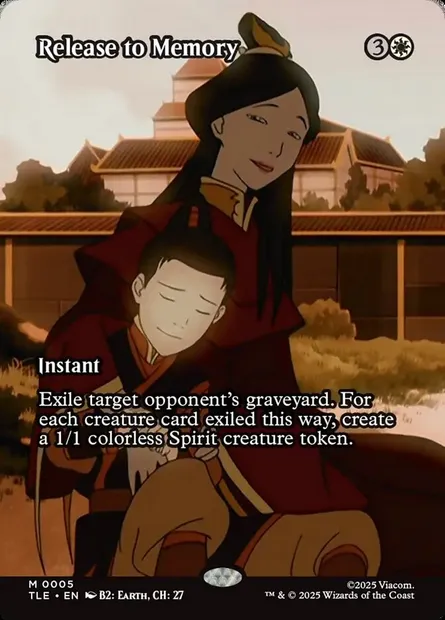 Release to Memory, Magic card TLE 5 — Avatar: The Last Airbender Eternal set