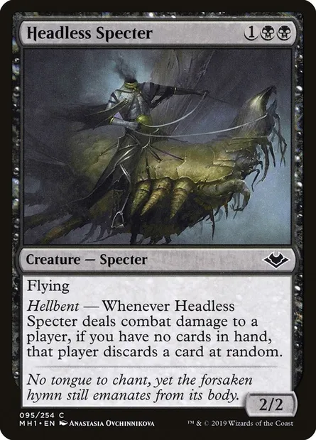 Headless Specter, Magic card MH1 95 — Modern Horizons set