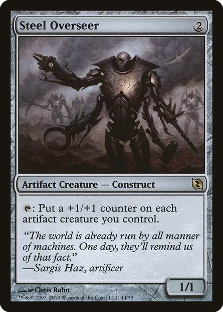 Brigadier d'acier, carte Magic DDF 44 — extension Duel Decks: Elspeth vs. Tezzeret