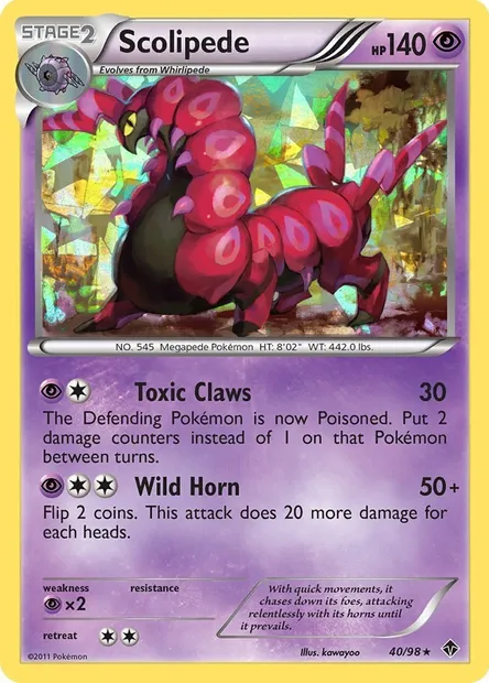 Brutapode, carte Pokémon TDX 040-4 — extension Theme Deck & Blisters Exclusives