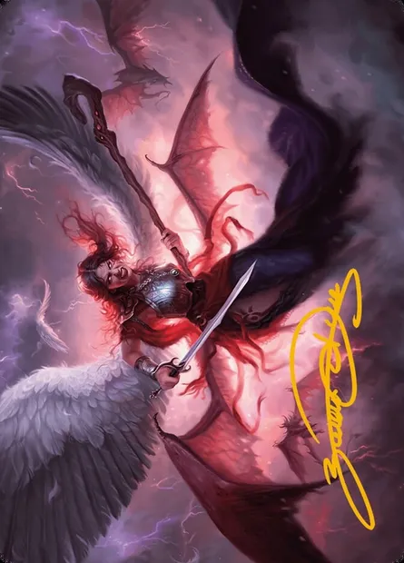 Kaalia of the Vast // Kaalia of the Vast, carte Magic AMH3 22 — extension Modern Horizons 3 Art Series