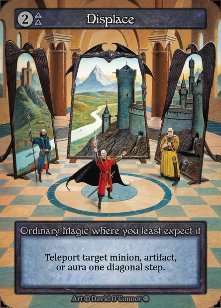 Displace, carte Sorcery GOT 236 — extension Gothic