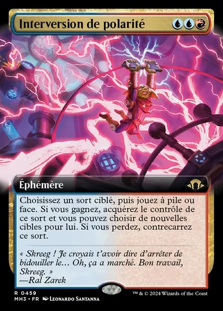 Interversion de polarité, carte Magic MH3 459 — extension Modern Horizons 3