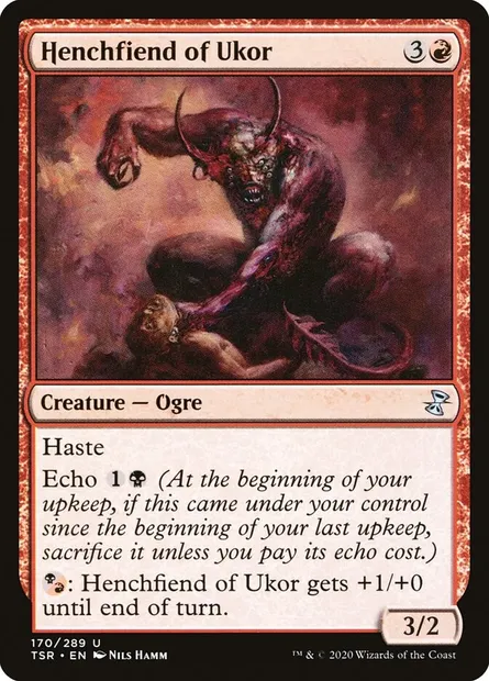 Henchfiend of Ukor, Magic card TSR 170 — Time Spiral Remastered set
