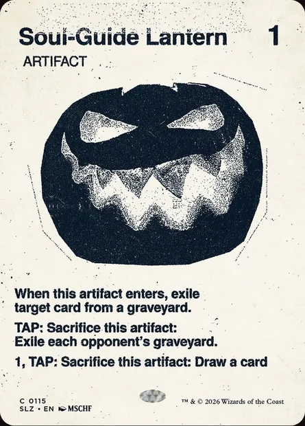 Soul-Guide Lantern, Magic card SLZ 115 — The Zeta Set set