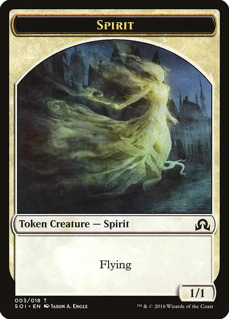 Spirit, carte Magic TSOI 3 — extension Shadows over Innistrad Tokens