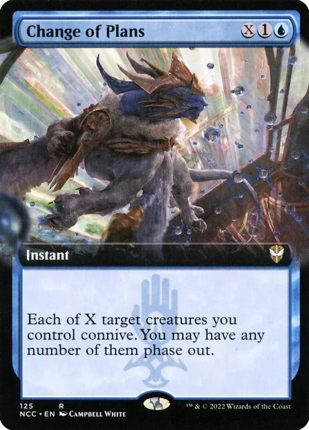 Change of Plans, Magic card NCC 125 — New Capenna Commander set