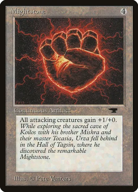 Mightstone, Magic card ATQ 55 — Antiquities set