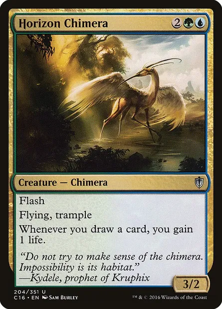 Horizon Chimera, Magic card C16 204 — Commander 2016 set