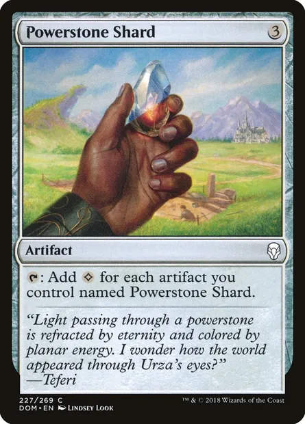 Powerstone Shard, Magic card DOM 227 — Dominaria set