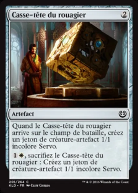 Casse-tête du rouagier, carte Magic KLD 201 — extension Kaladesh