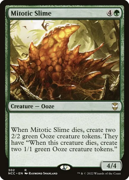 Mitotic Slime, Magic card NCC 302 — New Capenna Commander set