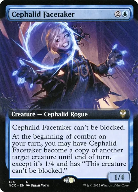Cephalid Facetaker, Magic card NCC 124 — New Capenna Commander set