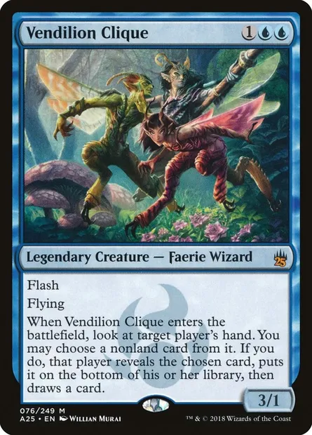 Vendilion Clique, Magic card A25 76 — Masters 25 set