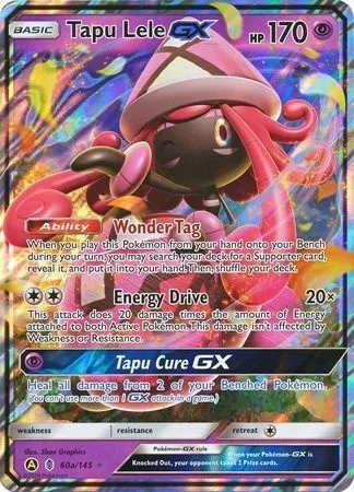 Tokopiyon GX, carte Pokémon TDX 60a — extension Theme Deck & Blisters Exclusives