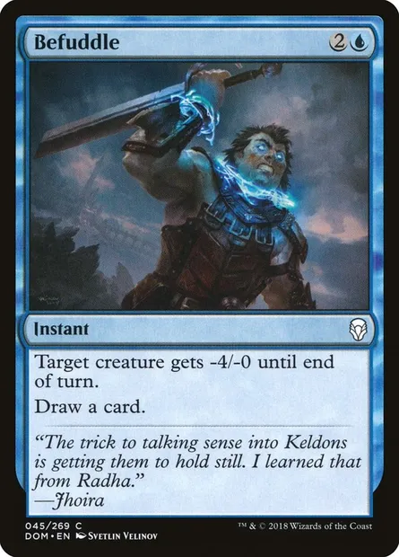 Befuddle, Magic card DOM 45 — Dominaria set