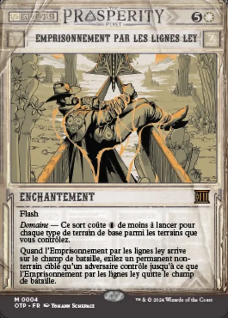 Emprisonnement par les lignes ley, carte Magic OTP 4 — extension Breaking News
