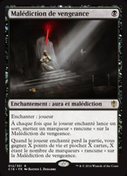 Malédiction de vengeance, carte Magic C16 12 — extension Commander 2016