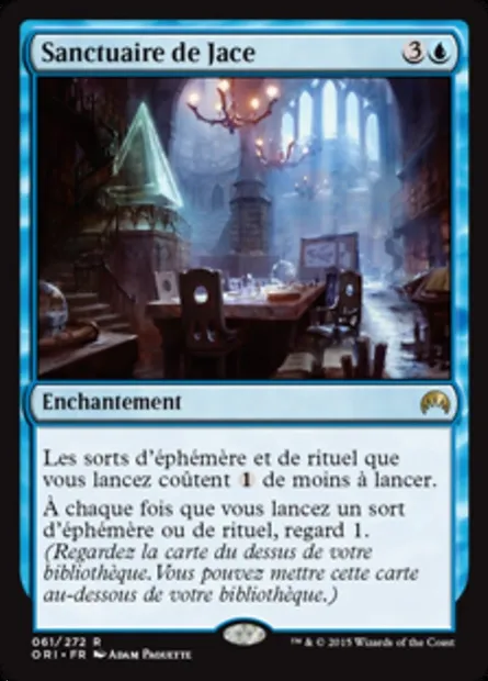 Sanctuaire de Jace, carte Magic ORI 61 — extension Magic Origines