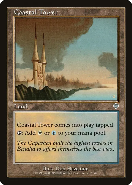 Tour côtière, carte Magic INV 321 — extension Invasion