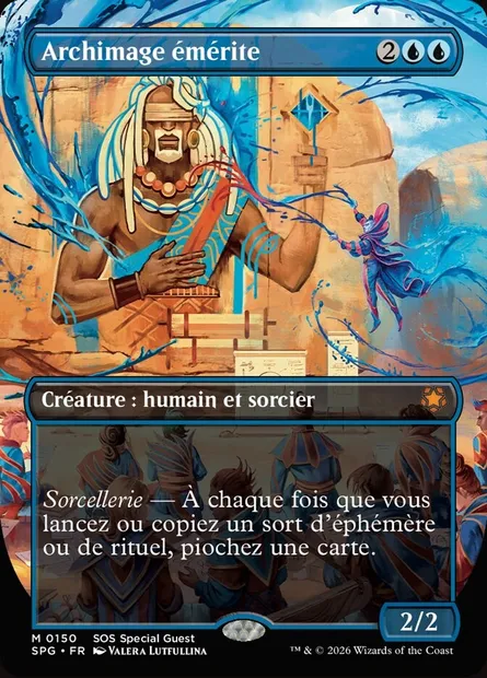 Archimage émérite, carte Magic SPG 150 — extension Special Guests