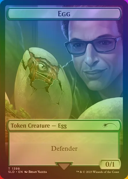 Egg, carte Magic SLD 1398★ — extension Secret Lair Drop