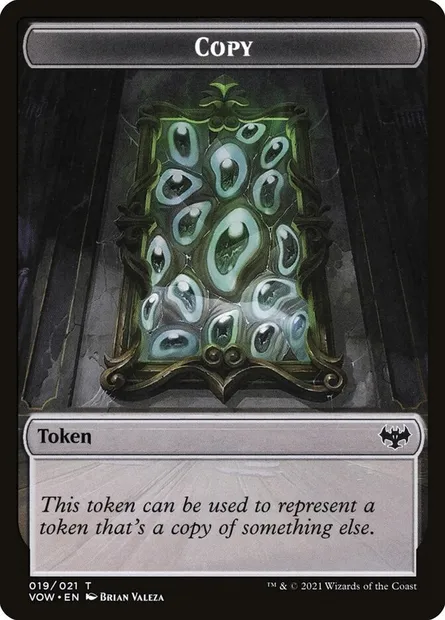 Copy, Magic card TVOW 19 — Innistrad: Crimson Vow Tokens set