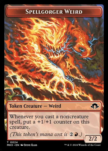 Spellgorger Weird, Magic card TMH3 24 — Modern Horizons 3 Tokens set