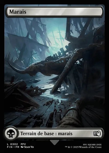 Marais, carte Magic FIN 302 — extension Final Fantasy