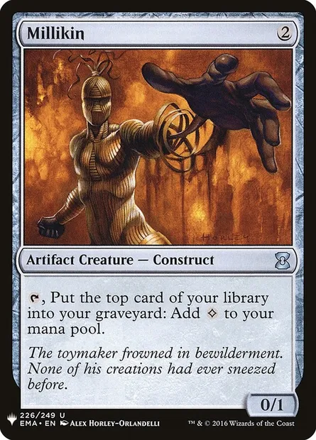 Millikin, Magic card PLST EMA-226 — The List set