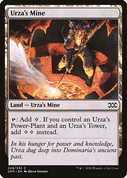 Urza's Mine, Magic card 2XM 329 — Double Masters set