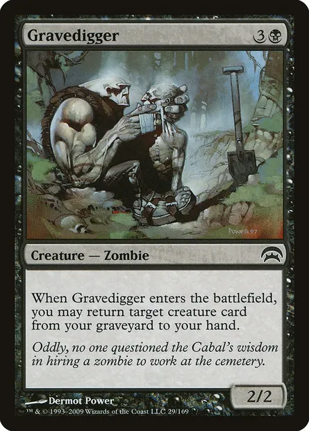 Gravedigger, Magic card HOP 29 — Planechase set
