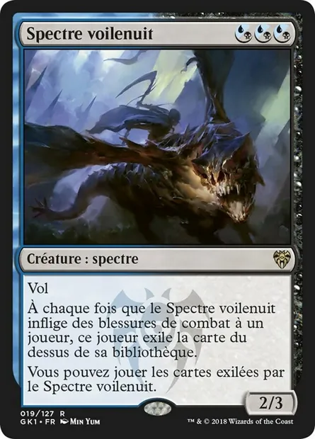 Spectre voilenuit, carte Magic GK1 19 — extension GRN Guild Kit