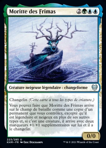 Moritte des Frimas, carte Magic KHM 223 — extension Kaldheim
