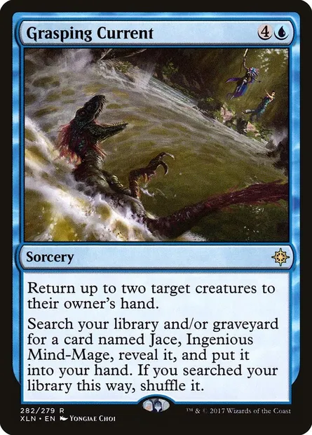 Grasping Current, Magic card XLN 282 — Ixalan set