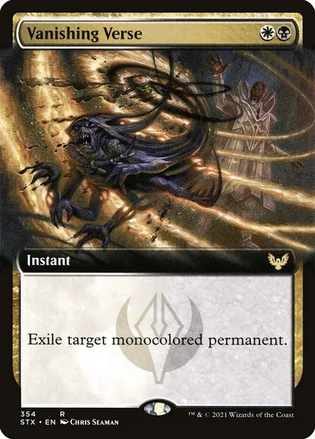 Vanishing Verse, Magic card STX 354 — Strixhaven: School of Mages set
