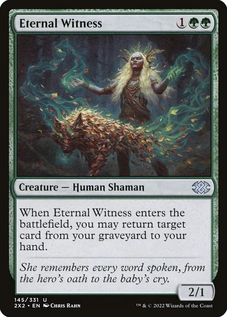 Eternal Witness, Magic card 2X2 145 — Double Masters 2022 set