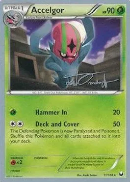 Accelgor, Pokémon card WCD14 011 — World Championship Decks 2014 set