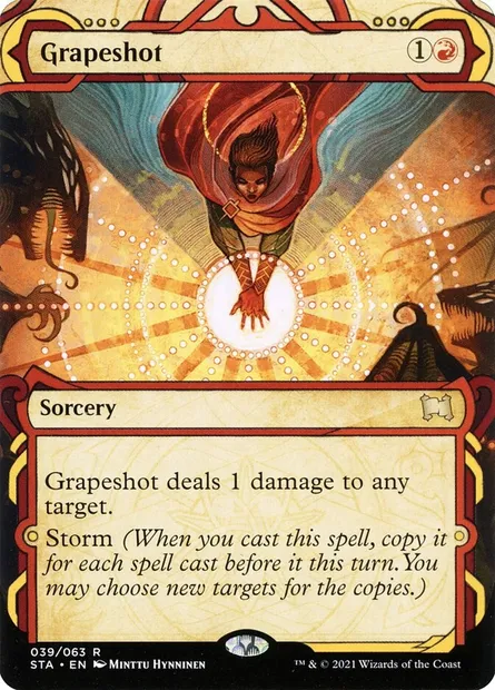 Grapeshot, Magic card STA 39 — Strixhaven Mystical Archive set