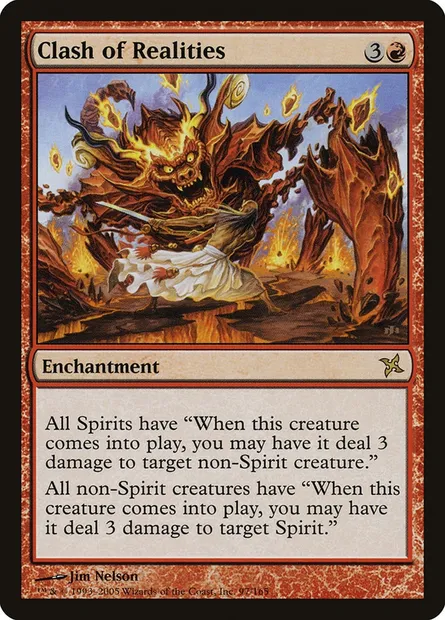 Clash of Realities, Magic card BOK 97 — Betrayers of Kamigawa set