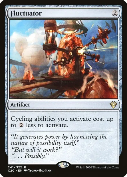 Fluctuator, Magic card C20 241 — Commander 2020 set