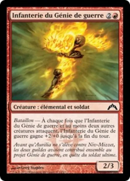 Infanterie du Génie de guerre, carte Magic GTC 111 — extension Insurrection
