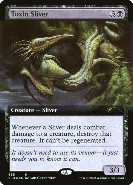 Toxin Sliver, Magic card SLD 635 — Secret Lair Drop set