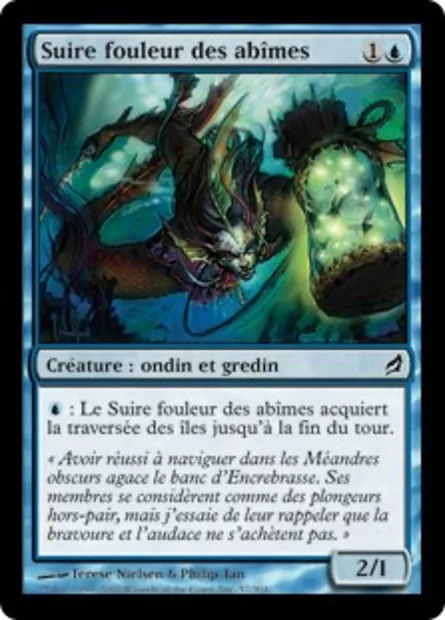 Suire fouleur des abîmes, carte Magic LRW 57 — extension Lorwyn