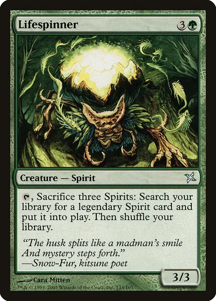 Lifespinner, Magic card BOK 133 — Betrayers of Kamigawa set