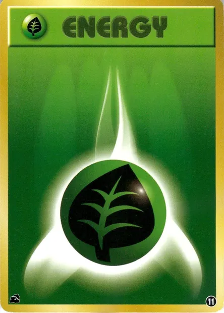 Grass Energy, Pokémon card IPBULB 011 — Intro Pack Bulbasaur set