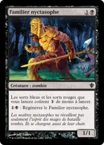 Familier nyctasophe, carte Magic C13 83 — extension Commander 2013